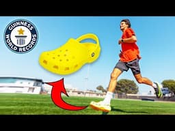 Nike AlphaFly vs Crocs (speed test)