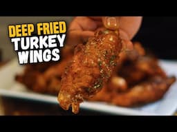 How to Make the Crispiest Fried Turkey Wings!