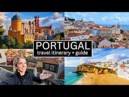 Essential Portugal: 2 Week Travel Guide & Itinerary (Porto, Lisbon, Algarve, Sintra + Douro Valley)