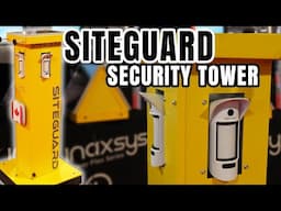 Mark McRae Introduces SiteGuard Security Tower at Security Canada 2024