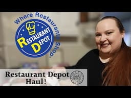 Restaurant Depot Haul! Grocery Haul! 2024 Budget