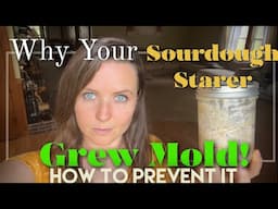 Why Your Sourdough Starter Grew MOLD! How to Prevent it.