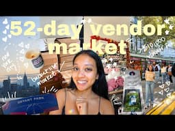 I'm a vendor at the NYC Bryant Park Winter Village❄️🤗🎁 52-day pop-up shop, preparing inventory, vlog