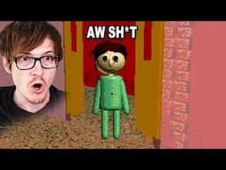 Baldi's Basics but we are NULL and we must catch the player