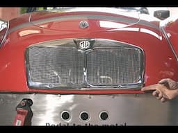 MGA Repair - Part 7-   Pedal box adjustment and inner doorskin