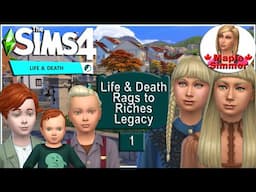 Introductions Pt 1: Life & Death Rags to Riches Legacy Challenge (Sims 4)