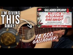 Win a Gallagher G-50 Guitar This November! Valued at $4,599!