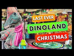 The LAST EVER DINOLAND CHRISTMAS | Merry Menagerie and Holidays at Animal Kingdom 2024