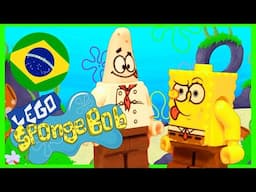 LEGO BOB ESPONJA | Grande perdedor de rosa | Brasil