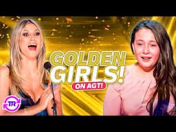 BEST GOLDEN BUZZER Female Singers on AGT EVER!