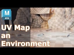 Fantasy Environment | Start UV Mapping | Maya Tutorial