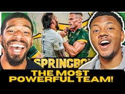 The Springboks Being The Most Powerful Team!! REACTION!