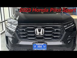 Unveiling the 2023-2024 Honda Pilot Sport: The Ultimate Mid-Size SUV?