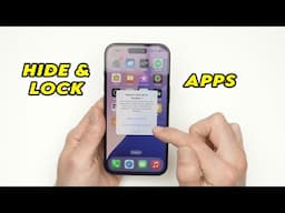 iPhone 16 / Pro: How to Hide and Lock Apps