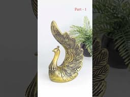 Peacock showpiece making - #DIY #homedecor #craft #Easy #everyone #handmade #roomdecor #showpiece