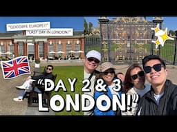 (LONDON DAY 2&3 🇬🇧) "GOODBYE EUROPE!!" 😭 (I DID IT!!) 👏🏻 | Kimpoy Feliciano