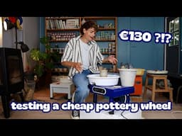 Cheap pottery wheel review from Vevor // is it worth it?