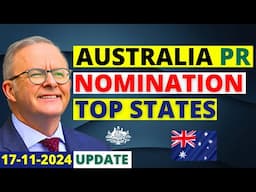 Australia PR Visa Nomination: Top States in 2025 | Australia Visa Update