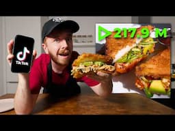 Ik PROBEER de BESTE VIRAL TIKTOK recepten! 🍣 o.a de Sushi Sandwich 👀