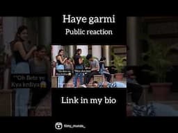 Haye Garmi In Public 😂| Kundra Vlogs  #Shorts