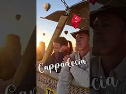 Soaring Over Cappadocia in a Hot Air Balloon #shorts