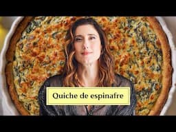 Receita de família! Vamos fazer quiche de espinafre?