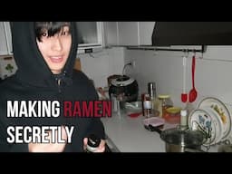 COCINAR EL RAMEN SIN QUE MIS PADRES SEPAN