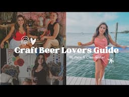 Beer Lovers Guide to St. Pete & Clearwater | The Girl with Beer & Work for Your Beer Travel Vlog