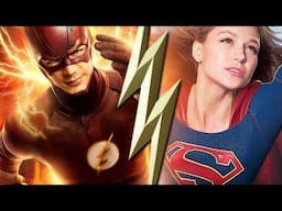 Supergirl and Flash Vs Livewire and Silver Banshee Scene