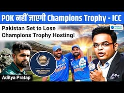 ICC Champions Trophy Tour Won't Go To Pak-Occupied Kashmir | Pakistan Set to Lose Hosting Rights!