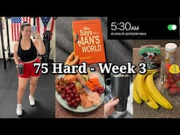 Conquering The Internet's Toughest Mental Challenge: My 75 Hard Journey - Week 3 Update