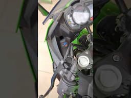 How to install a USB outlet on a Ninja 400 (or pretty much any kawasaki from this era)