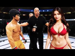 UFC 4 | Bruce Lee vs. Incredible Bridget | EA Sports UFC 4