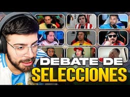 DEBATE DE SELECCIONES MUY PICANTE: TODOS CONTRA TODOS. (ELIMINATORIAS 2024)