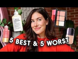 5 BEST & 5 WORST: NEW makeup/beauty launches! 👀