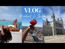 SPAIN VLOG | MADRID & IBIZA + GIRLS TRIP