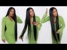 *Beginner Friendly* 40 INCH 🔥 Buss Down Middle Part 5x5 Closure Wig Install | Ft ASTERIA HAIR