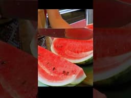 Amazing fruits cutting skills-watermelon/水果忍者！驚人的水果切割技巧 #short #food #fruitscutting