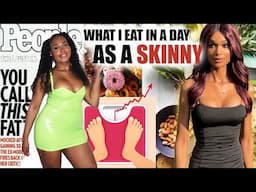 what I eat in a day(as a skinny)