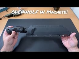 Odenwolf W Machete Initial Impressions! What A Beast!