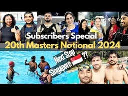 Subscribers Special: 20th Masters National Swimming Competition 2024, Swim Fans Meet-up