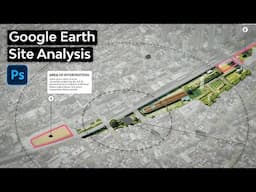 Google Earth Site Analysis in Photoshop