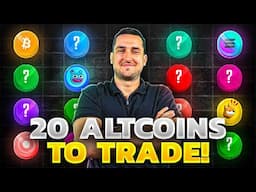 20 Altcoins YOU Can Trade TODAY! [EXACT Entries + Exits]