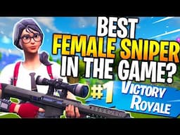 The best Female Fornite sniper in the World ??