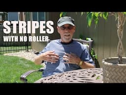 STRIPING WITHOUT A ROLLER