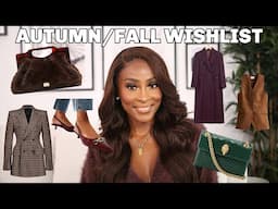 MY AUTUMN/ FALL WISHLIST 2024- What i'm buying & favourite trends