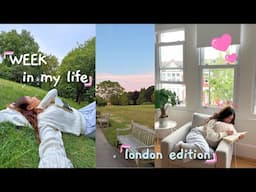 week in my life | in london, hanging out w/ friends, exploring