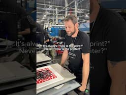 They are the BACKBONE of the company #printing #printful #dtg