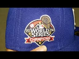 2024 MLB x LA DODGERS x NEW ERA 59FIFTY World Series Champions Fitted Baseball Cap