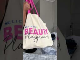 Clicks Beauty Playground goodie bag unboxing (full video on TikTok)… Were you there? #unboxing